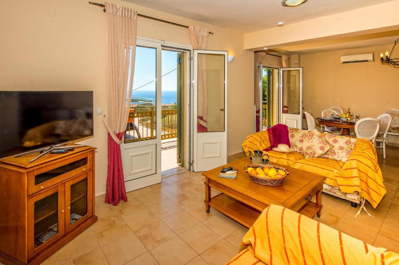 Lourdas Beach View Villa Vlachata Exterior foto